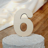 Cake-Topper Zahlen