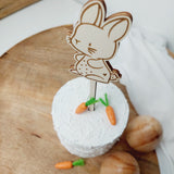 Cake-Topper Herzhäschen