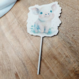 Cake-Topper "Glücks-Schweinchen"