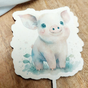 Cake-Topper "Glücks-Schweinchen"