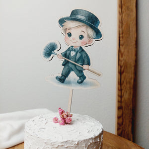 Cake-Topper "chlinä Chämifäger"