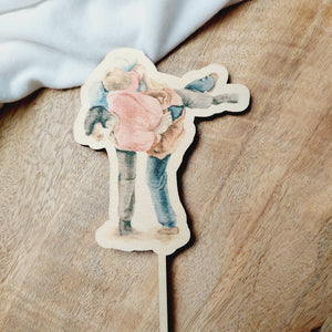 Cake-Topper "Schwinger"