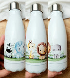 Edelstahl-Thermoflasche "little safari animals"