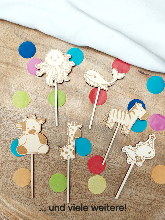 Cake-Topper mini - diverse Motive