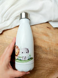 Edelstahl-Thermoflasche "little safari animals"