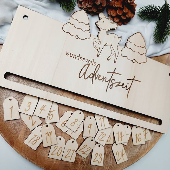 Adventskalender Rehkitz