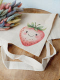 Baumwoll-Tasche "Erdbeere"