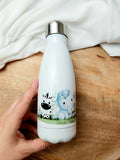 Edelstahl-Thermoflasche "little safari animals"