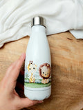 Edelstahl-Thermoflasche "little safari animals"