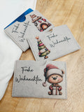 Hüllen für Geschenkkarten - WEIHNACHTEN