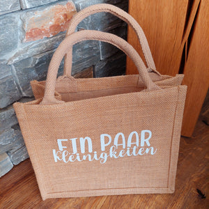 Jute Gift Bag "Ein paar Kleinigkeiten"