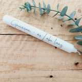 Stabkerzen "Hochzeit"