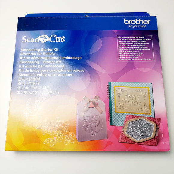 Brother Scanncut Embossing Starter Kit