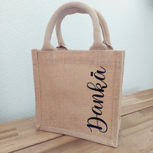 Mini-Jute Gift Bag